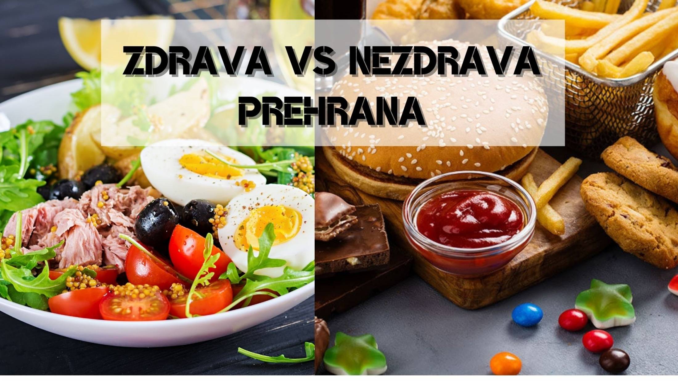 Zrava / nezdrava prehrana PART 1.